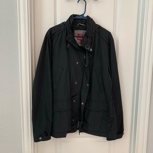 Men’s Stylish Black Rain Jacket